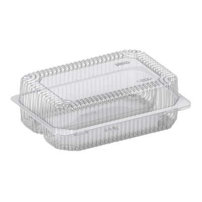 Ühekordsed plastkarbid ühendatud kaanega