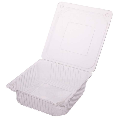 Ühekordsed plastkarbid ühendatud kaanega