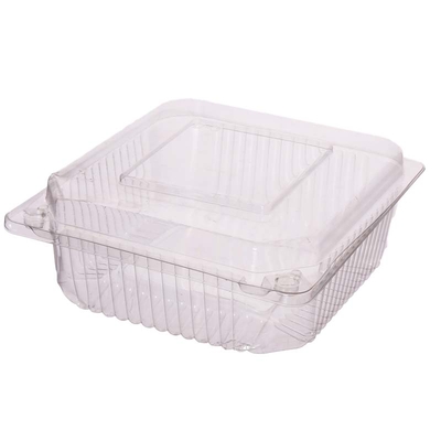 Ühekordsed plastkarbid ühendatud kaanega