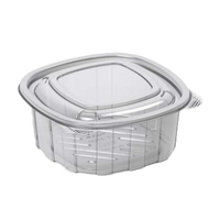 Ühekordsed plastkarbid ühendatud kaanega